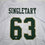 Autographed/Signed Mike Singletary Baylor White College Football Jersey Beckett BAS COA