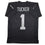 Autographed/Signed Tre Tucker Oakland Las Vegas Black Football Jersey Beckett BAS COA