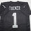 Autographed/Signed Tre Tucker Oakland Las Vegas Black Football Jersey Beckett BAS COA