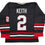 Autographed/Signed Duncan Keith Chicago Black Hockey Jersey Beckett BAS COA