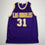 Autographed/Signed Kurt Rambis Los Angeles Purple Basketball Jersey Beckett BAS COA