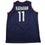 Autographed/Signed Alex Karaban UConn Connecticut Blue College Basketball Jersey Beckett BAS COA