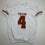 Autographed/Signed CJ Baxter Texas White Pro Cut College Football Jersey Beckett BAS COA