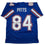 Autographed/Signed Kyle Pitts Florida Blue College Football Jersey JSA COA