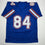 Autographed/Signed Kyle Pitts Florida Blue College Football Jersey JSA COA