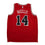 Autographed/Signed Matas Buzelis Chicago Bulls Red Authentic Basketball Jersey Panini COA