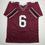 Autographed/Signed Dylan Stewart South Carolina Maroon College Football Jersey JSA COA