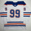 Autographed/Signed Wayne Gretzky Edmonton White Hockey Jersey PSA/DNA COA