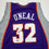 Autographed/Signed Shaquille Shaq O'Neal Phoenix Purple Basketball Jersey Beckett BAS COA