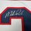Autographed/Signed Mike Richter USA United States White Hockey Jersey JSA COA