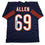 Autographed/Signed Jared Allen Chicago Blue Football Jersey PSA/DNA COA