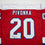 Autographed/Signed Michal Pivonka Washington Red Hockey Jersey JSA COA