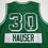 Autographed/Signed Sam Hauser Boston Green City Edition Basketball Jersey Beckett BAS COA