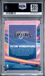 Graded 2023 Panini Hoops Premium Stock Victor Wembanyama #5 Anti Gravity Rookie RC Basketball Card PSA 10 Gem Mint