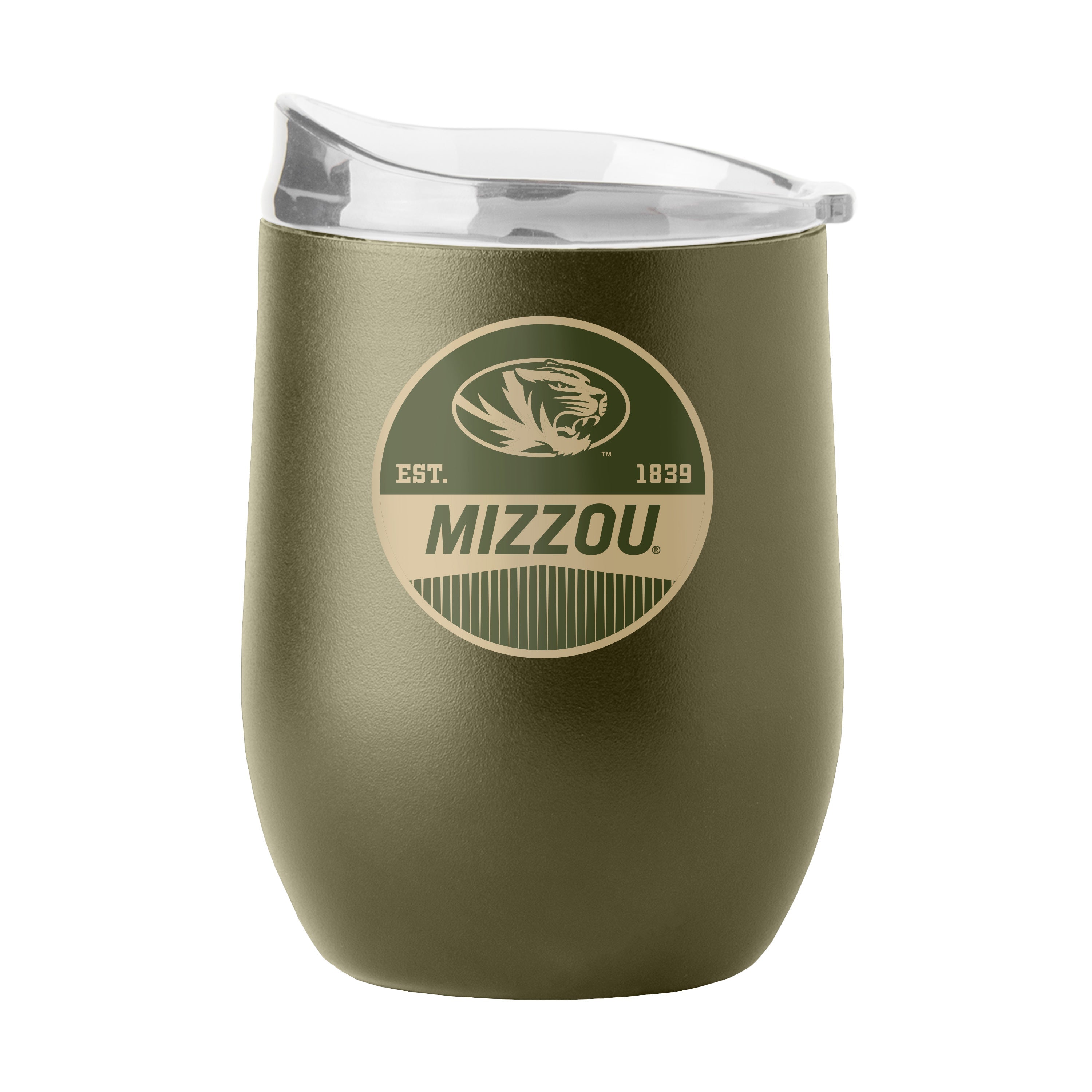 Missouri 16oz Badge Powder Coat Curved Bev