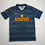 Autographed/Signed Javier Zanetti Inter Milan Navy Blue Soccer Futbol Jersey Beckett BAS COA