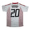 Autographed/Signed Clarence Seedorf AC Milan White Soccer Futbol Jersey Beckett BAS COA