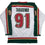 Autographed/Signed Vladimir Tarasenko Minnesota White 25th Anniversary Hockey Jersey Beckett BAS COA