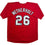 Autographed/Signed J.J. JJ Wetherholt St. Louis Red Baseball Jersey LCG Prova COA