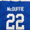 Autographed/Signed Trent McDuffie Los Angeles LA Blue Football Jersey Beckett BAS COA