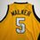 Autographed/Signed Jarace Walker Indiana Yellow Basketball Jersey Beckett BAS COA