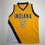 Autographed/Signed Jarace Walker Indiana Yellow Basketball Jersey Beckett BAS COA