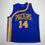 Autographed/Signed Freddie Lewis Indiana Blue Basketball Jersey JSA COA