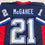 Autographed/Signed Willis Mcgahee Buffalo Blue Football Jersey JSA COA