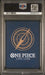 Graded 2024 One Piece Dracule Mihawk #005 PRB01 Jolly Roger Foil Trading Card Game PSA 10 Gem Mint