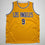Autographed/Signed Nick Van Exel Los Angeles Yellow Basketball Jersey JSA COA