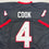 Autographed/Signed James Cook Georgia Black College Football Jersey Beckett BAS COA
