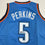 Autographed/Signed Kendrick Perkins Oklahoma City OKC Blue Basketball Jersey JSA COA