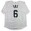 Autographed/Signed Steve Sax New York Pinstripe Baseball Jersey JSA COA