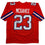 Autographed/Signed Willis McGahee Denver Retro Orange Football Jersey JSA COA