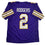 Autographed/Signed Isaiah Rodgers Minnesota Purple Retro Football Jersey Beckett BAS COA