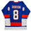 Autographed/Signed Noah Dobson New York Blue Hockey Jersey JSA COA