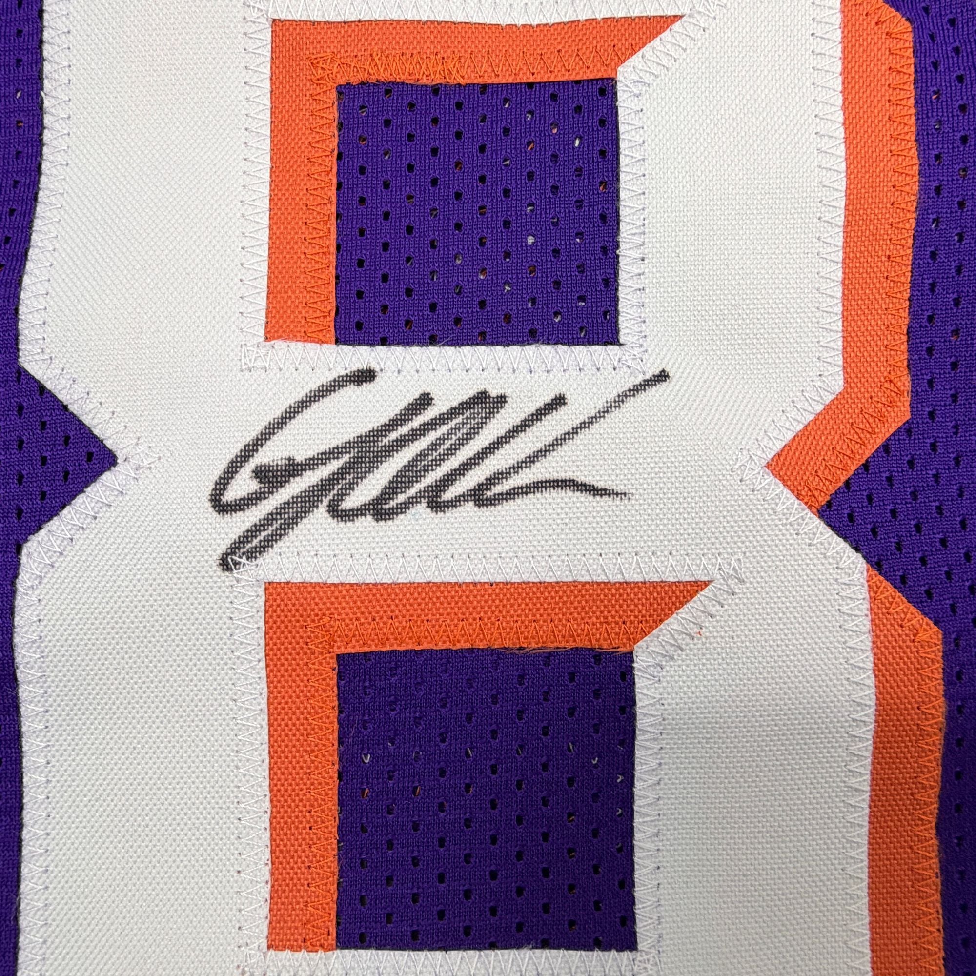 Autographed/Signed Grayson Allen Phoenix Purple Basketball Jersey Beckett BAS COA