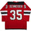 Autographed/Signed Cory Schneider New Jersey NJ Red Hockey Jersey JSA COA