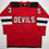 Autographed/Signed Cory Schneider New Jersey NJ Red Hockey Jersey JSA COA
