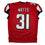 Autographed/Signed Xavier Watts Atlanta Red Pro Cut Football Jersey JSA COA