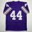 Autographed/Signed Chuck Foreman Minnesota Purple Football Jersey JSA COA