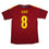 Autographed/Signed Xavi Hernandez Spain Red Soccer Futbol Jersey Beckett BAS COA