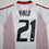Autographed/Signed Andrea Pirlo AC Milan White Soccer Futbol Jersey Beckett BAS COA