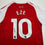 Autographed/Signed Eberechi Eze Arsenal Red Soccer Futbol Jersey Beckett BAS COA