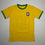 Autographed/Signed Zico Brazil Yellow Soccer Futbol Jersey Beckett BAS COA