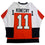 Autographed/Signed Travis Konecny Philadelphia Orange Hockey Jersey JSA COA