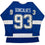 Autographed/Signed Gage Goncalves Tampa Bay Blue Hockey Jersey JSA COA