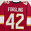 Autographed/Signed Gustav Forsling Florida Red Hockey Jersey JSA COA