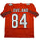 Autographed/Signed Colston Loveland Chicago Orange Football Jersey Beckett BAS COA