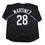 Autographed/Signed Nick Martinez Tampa Bay Black Baseball Jersey Beckett BAS COA